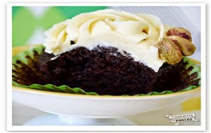 Cupcakes De Guiness, Chocolate Y Pistachos Para Celebrar El Dia De La Madre
