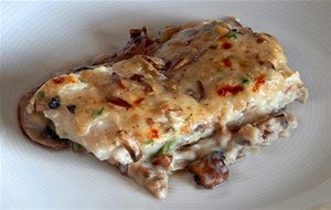 Bacalao Con Bechamel De Setas