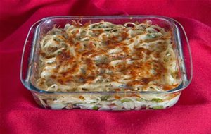 Espaguetis Gratinados
