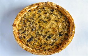 Quiche De Setas A La Hierbabuena
