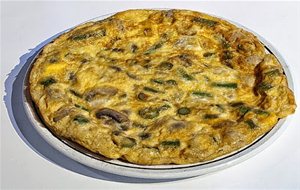 Tortilla De Espárragos Y Setas