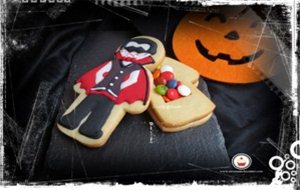 Galletas Halloween:cofre Drácula.