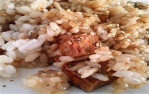 Receta : Arroz Con Tofu, Sesamo Y Soja
