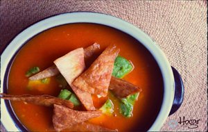 
receta Del Día: Sopa De Tortilla
