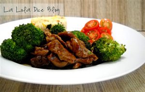 Bistec Con Brócoli 
