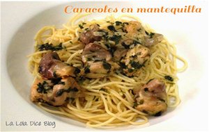 Caracoles En Mantequilla
