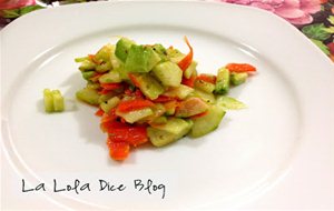 Ensalada De Pepino Y Zanahoria
