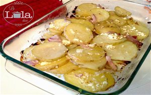 Papas Encebolladas Al Horno
