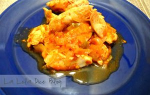 Pollo En Salsa Casera
