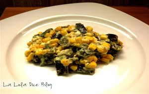 Rajas Con Elote Y Crema
