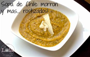 Sopa De Chile Morrón Y Más, Rostizado
