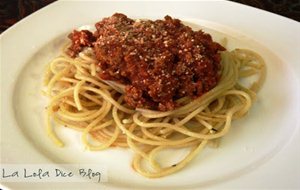 Spaguetti Con Carne
