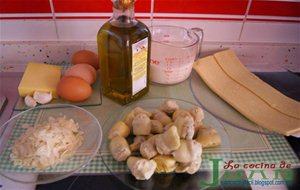 Tarta De Alcachofas Y Gruyere
