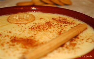 Natillas De Huevo Aromatizadas Con Limón
