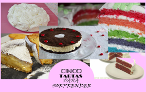 
cinco Tartas Para Sorprender
