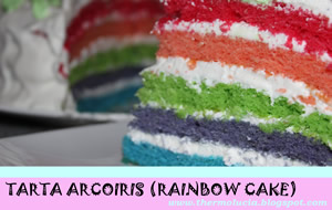 
tarta Arcoiris (rainbow Cake)
