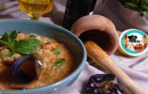 Arroz Caldoso Con Mejillones