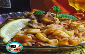 Arroz Banda Con Calamares