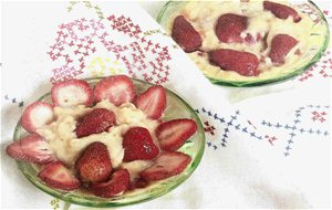 Vainilla Con Fresas
