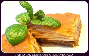 Tarta De Manzana Crudivegana