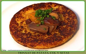 Trinxat De Patata, Col Y Setas
