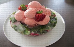 Helado De Fresas

