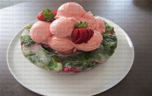 Helado De Fresas
