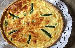 Quiche De Salmón Y Espárragos
