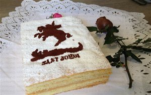 Pastel De Sant Jordi (bizcocho Genovesa Y Buttercream)
