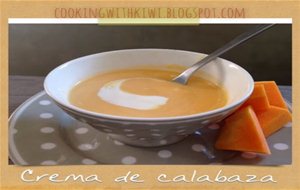 Crema De Calabaza
