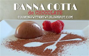 Panna Cotta De Chocolate
