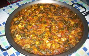 Paella De Verduras
