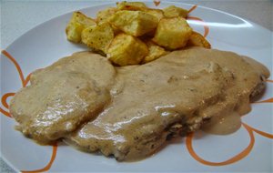 Filetes De Solomillo Con Queso
