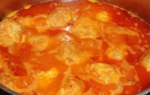 Albóndigas Con Nata
