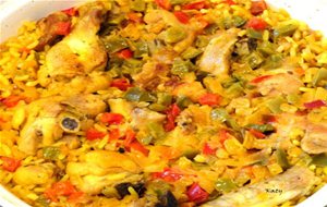 Arroz Con Pollo Adobado
