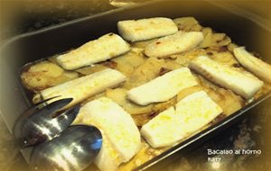 Bacalao Al Horno
