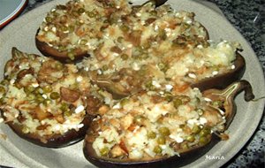 Berenjenas Rellenas De Arroz  
