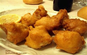 Buñuelos De Bacalao
