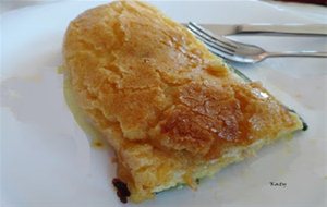 Calabacines Rellenos  De Atún Gratinados Con Mayonesa
