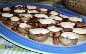 Champiñones Con Alioli
