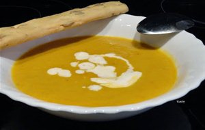 Crema Fría De Zanahorias Al Moscatel
