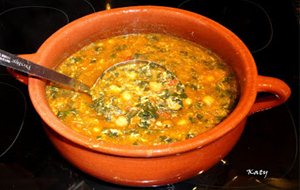 Garbanzos Con Espinacas
