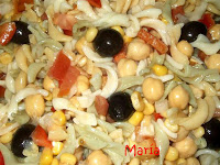 Ensalada Espirales Con Garbanzos
