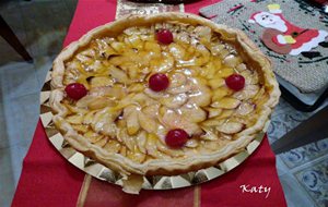 Tarta De Manzana Y Crema Pastelera
