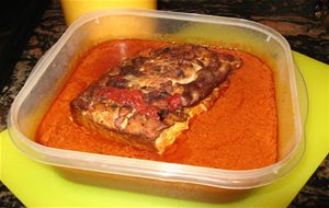 Lomo De Cerdo En Salsa De Pimientos
