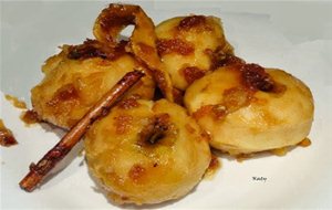 Manzanas Caramelizadas Al Jerez
