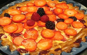 Tarta Mascarpone Con Frutos Rojos (normal Y Light)
