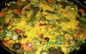 Paella De Verduras
