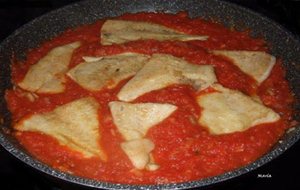 Palometa Con Tomate
