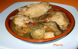 Pollo En Xanfaina (en Microondas)
